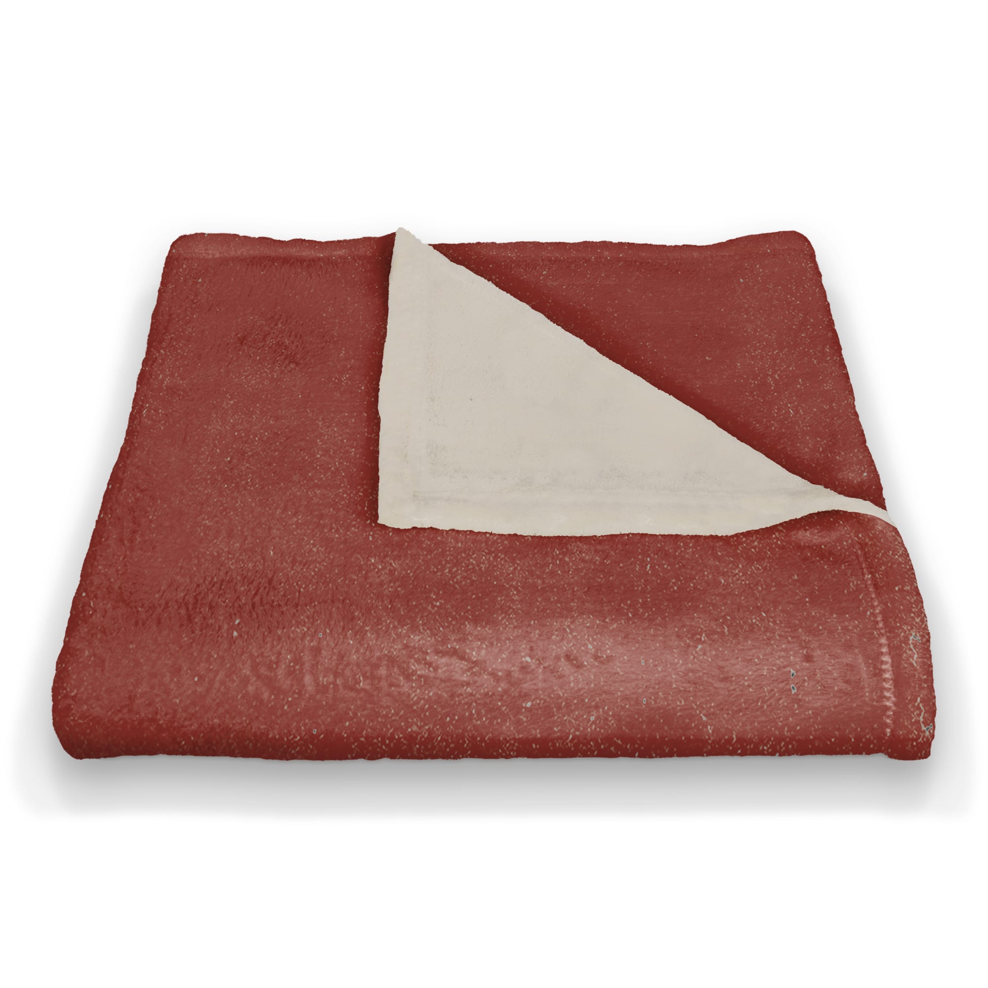 Oh Christmas Tree Coral Fleece Throw